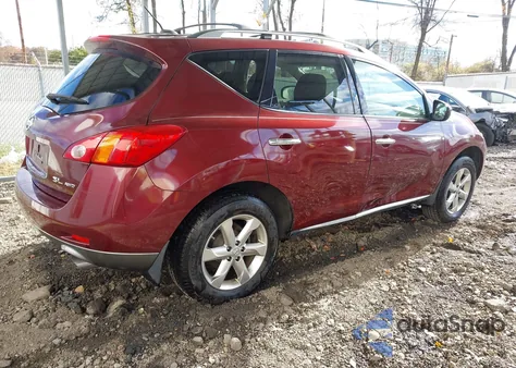 2010 Nissan Murano Sl из США, поврежденный, VIN JN8AZ1MW1AW125865